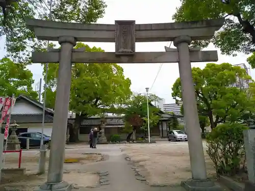 西古渡神社の鳥居