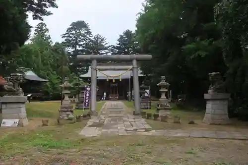 三春大神宮の鳥居