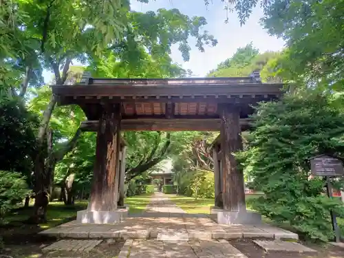 妙福寺の山門