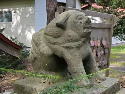 倶知安神社の狛犬