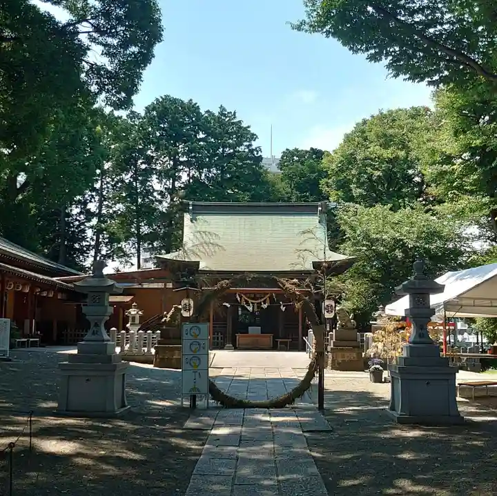 星川杉山神社の本殿・本堂
