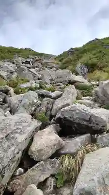 岩木山神社奥宮の周辺