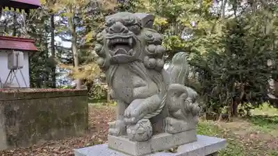 智恵文神社の狛犬