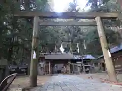 仁科神明宮の鳥居