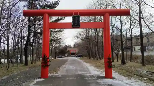 輪西神社の鳥居