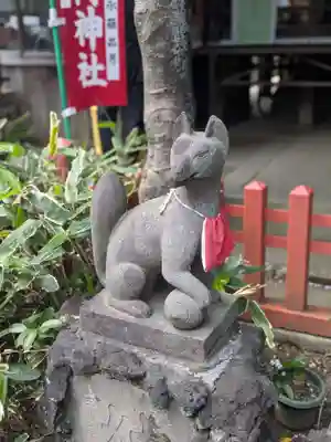花園稲荷神社の狛犬