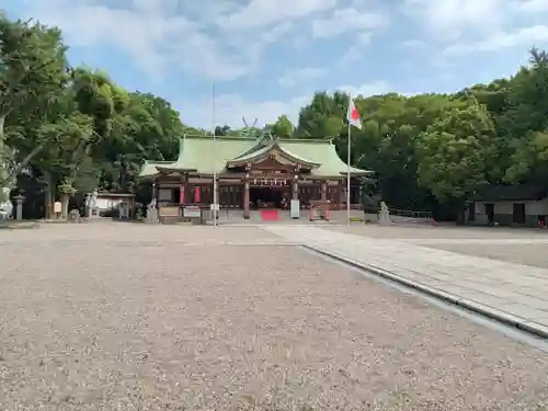 大阪護國神社の本殿・本堂