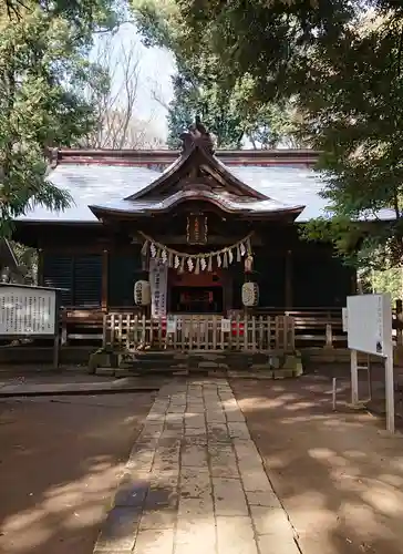 氷川女體神社の本殿