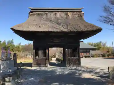 永福寺　童子堂の山門・神門