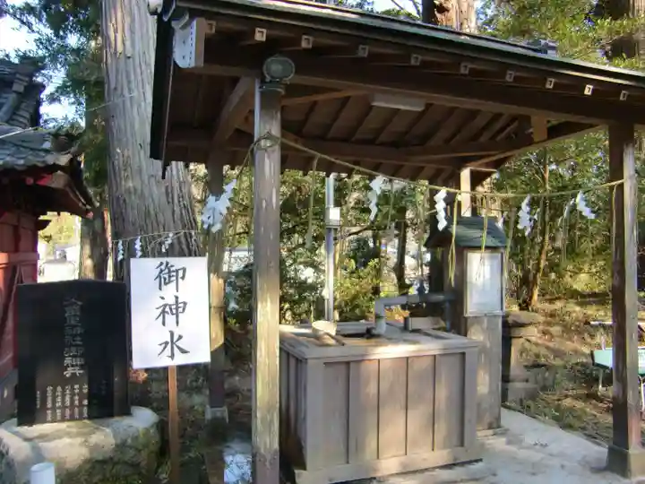 久留里神社の手水舎