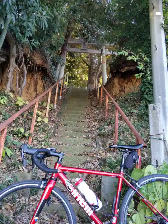 天津神社の鳥居