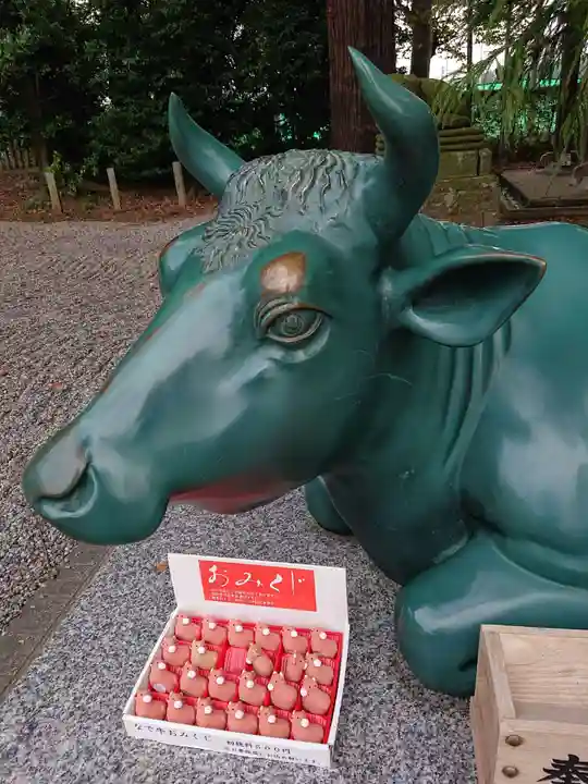 朝日森天満宮の狛犬