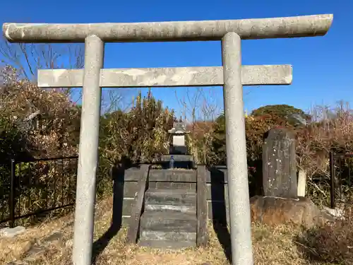 日本平水祝神社の鳥居