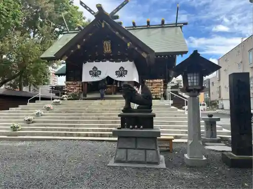 札幌諏訪神社の狛犬