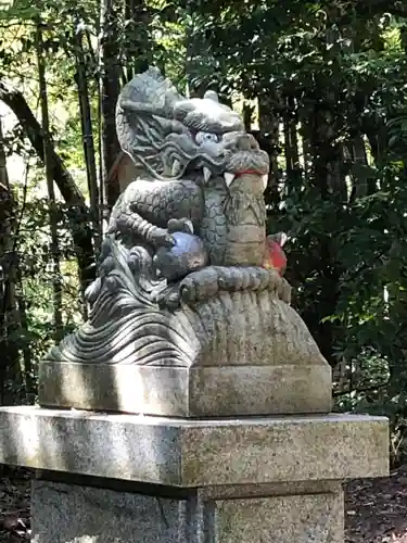 眞名井神社（籠神社奥宮）の狛犬