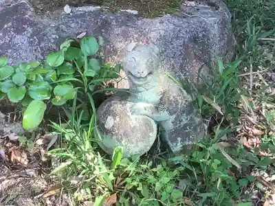 曽野稲荷神社の狛犬