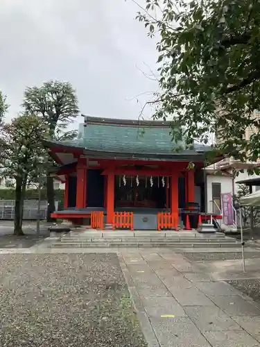 麻布氷川神社の本殿・本堂