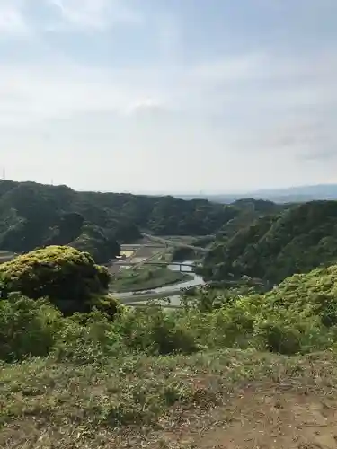 朝山神社の景色