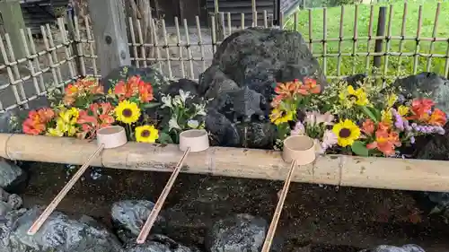 湯倉神社の手水