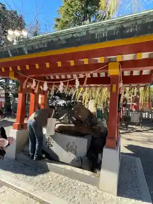 浅草神社の手水舎