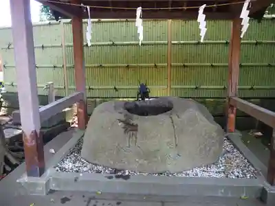 五社神社の手水舎