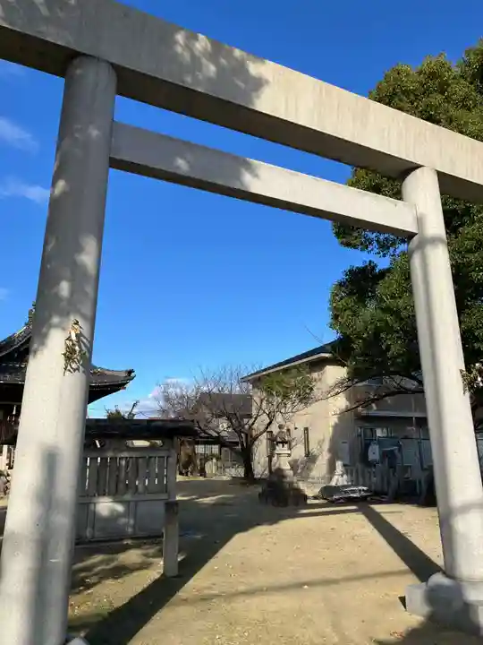 国霊社(徳重)の鳥居
