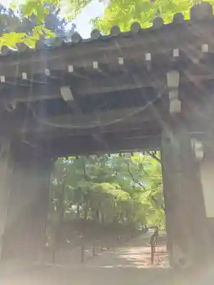 光明寺の山門・神門