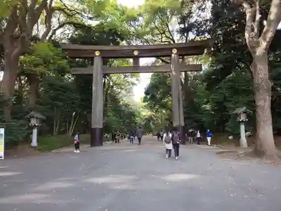 明治神宮の鳥居