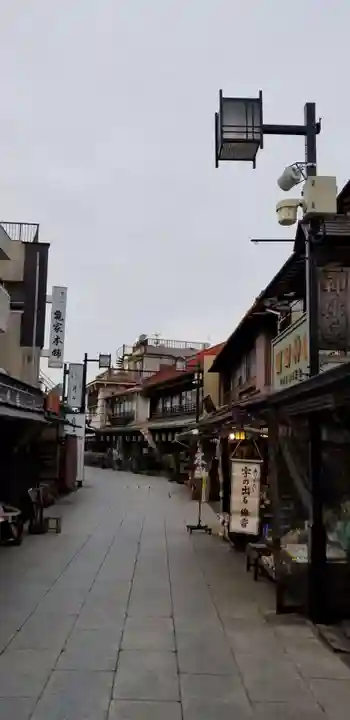 題経寺(柴又帝釈天)の周辺