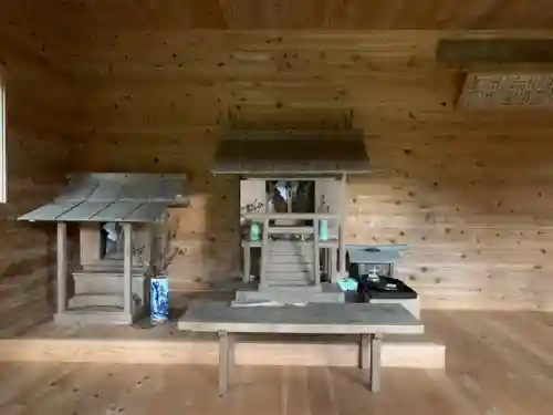 神明神社の本殿・本堂