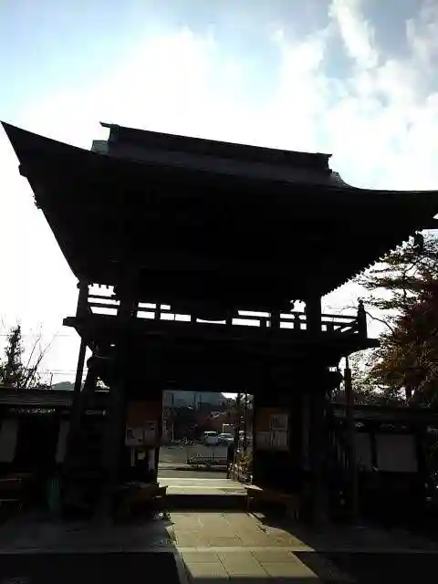宗禅寺の山門・神門