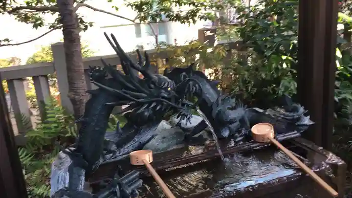 六本木天祖神社の手水舎