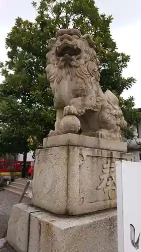 潮田神社の狛犬