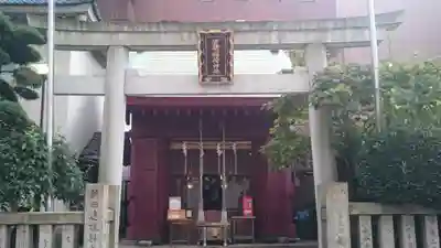 笠間稲荷神社 東京別社の鳥居