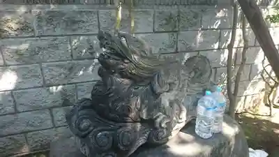 上妙典龍宮様の狛犬