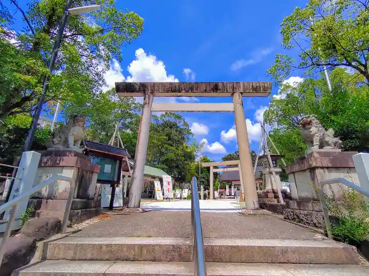 猪子石神明社(神月町)の鳥居