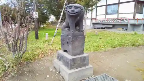 江部乙神社の狛犬