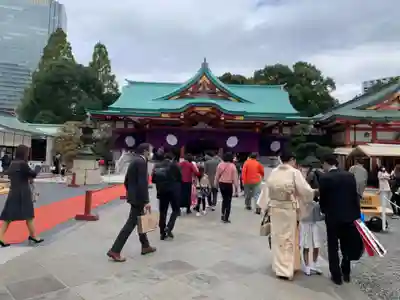 日枝神社の本殿・本堂