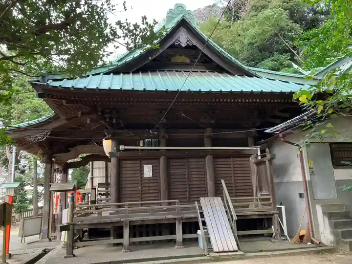 大津諏訪神社の本殿・本堂