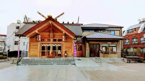 駒込妙義神社の本殿・本堂