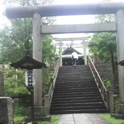 西向天神社の鳥居
