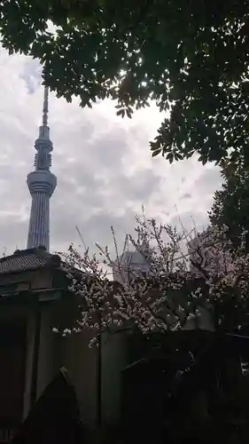 三囲神社の景色