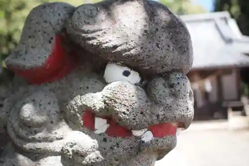 産泰神社の狛犬