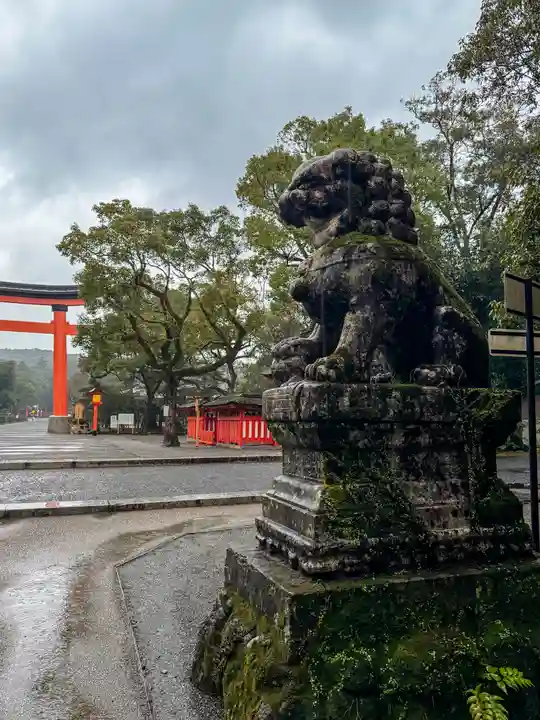 宇佐神宮の狛犬