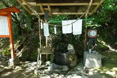 神倉神社（熊野速玉大社摂社）の手水舎
