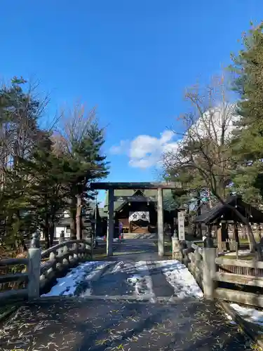 上川神社頓宮の鳥居