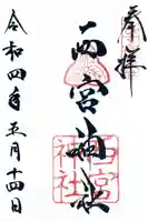 西宮神社の御朱印