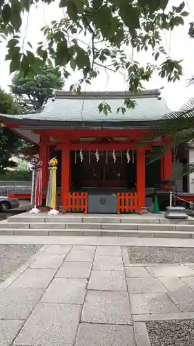 麻布氷川神社の本殿・本堂