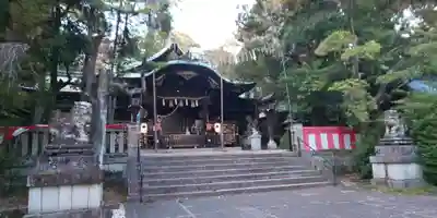 岡崎神社の本殿・本堂