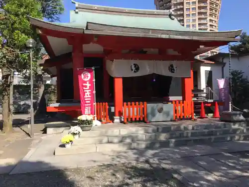 麻布氷川神社の本殿・本堂